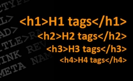 نحوه استفاده از تگ h در html