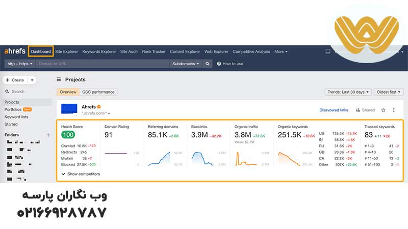 نرم-افزار-ahrefs