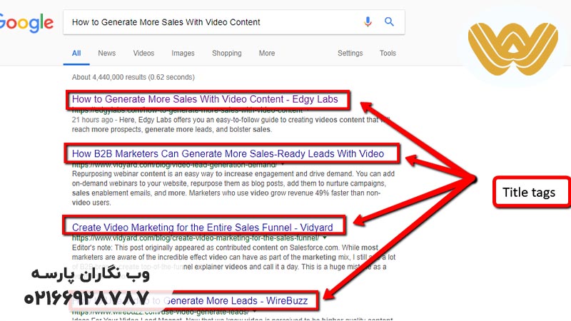 5 نکته برای بهینه سازی تک عنوان سئو