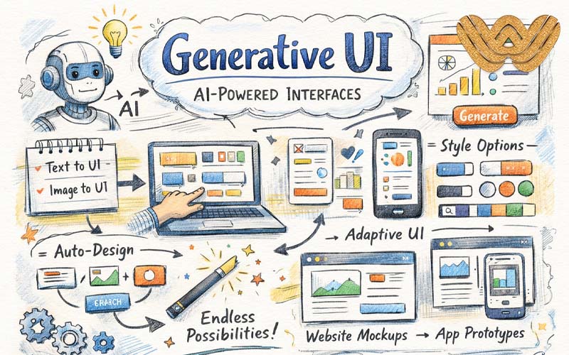 Generative UI رابط کاربری مولد